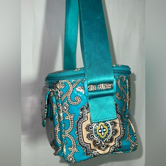 Vera Bradley Retired “totally turquoise” lunchbox - Picture 6 of 9